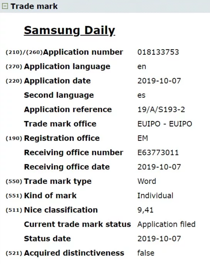 Samsung Daily Application Samsung Daily Application