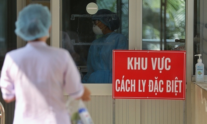 HCMC's Hospital of Tropical Diseases, where Covid-19 patients are being treated